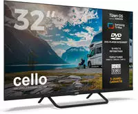 Cello CTrav Smart Tizen OS Camping LED TV mit Pitch Perfect Sound System, Triple