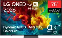 LG 75QNED83B6A QNED Evo Mini-LED Smart TV UHD Fernseher (75QNED83B6A.AEUD)