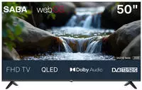 SABA QLED-Fernseher "SA50Z1QF" 126 cm/50 &Prime; Full HD