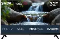 SABA QLED-Fernseher "SA32Z1QF" 80 cm/32 &Prime; Full HD