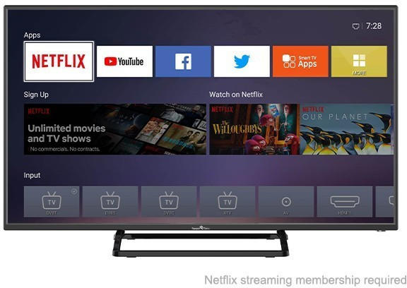 Smarttech HD Netflix TV SMT40P28FV1U1B1