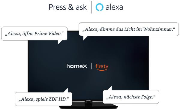 4K-Fernseher Display & Bewertungen Homex UA43FT5505
