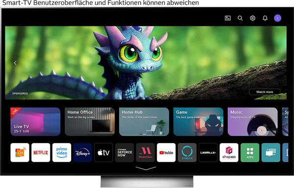 4K-Fernseher Sound & Smart-Features LG OLED65C22LB