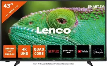 Lenco LED-4353BK