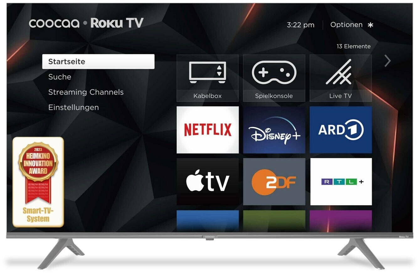 Coocaa 55R5G 55 Zoll 4K Smart TV mit HDR