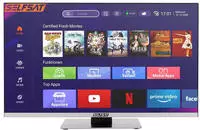 SelfSat 13774, SELFSAT SMART LED TV 1260 (60cm/24") rahmenloser TV inkl....