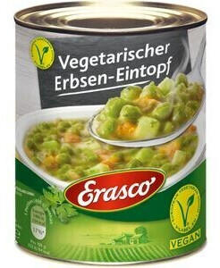 Erasco Vegetarischer Erbsen-Eintopf (800g)