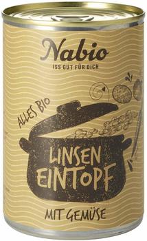 Nabio Bio Linsen Eintopf vegan 400g Nabio Bio Linsen Eintopf vegan 400g
