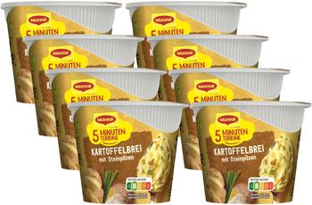 Maggi 5 Minuten Terrine Kartoffelbrei mit Steinpilzen 8x43g Maggi 5 Minuten Terrine Kartoffelbrei mit Steinpilzen 8x43g