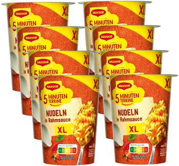 Maggi 5 Minuten Terrine XL Nudeln in Rahmsauce 8x83g Maggi 5 Minuten Terrine XL Nudeln in Rahmsauce 8x83g