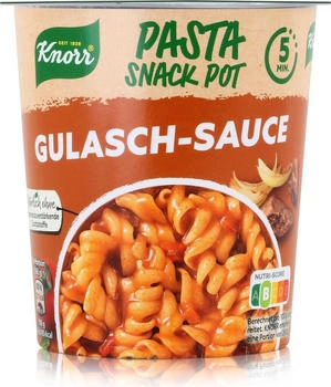 Knorr Pasta Snack Nudeln in Gulasch-Sauce 8x60g