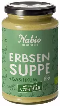 Nabio Von Hier Erbsensuppe Bio vegan 6x375ml