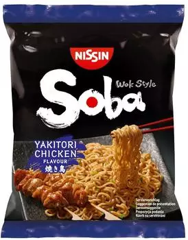 Nissin Soba Yakitori Chicken 9x110g