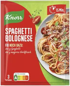 Knorr Fix Spaghetti Bolognese Würzmischung 40g