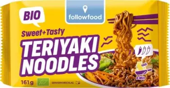 followfood Sweet & Tasty Teriyaki Instant-Nudeln Bio 161g