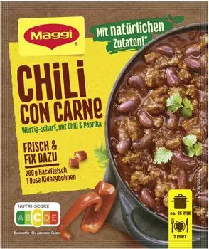 Maggi Fix Chili Con Carne Würzmischung 33g
