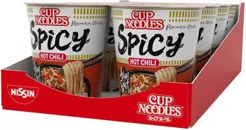 Nissin Bechernudeln scharf 8x66g