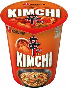 Nong Shim Nongshim Kimchi Ramyun Nudeln (Becher) 75g