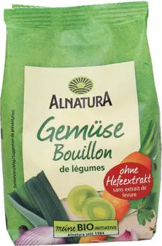 Alnatura Bio Gem&uuml;sebouillon ohne Hefeextrakt 290g Nachf&uuml;llpack