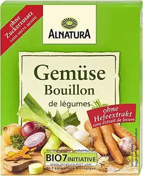 Alnatura Bio Gemüsebouillon ohne Hefeextrakt 6 Würfel