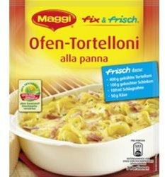 Maggi fix & frisch: Ofen-Tortelloni alla panna