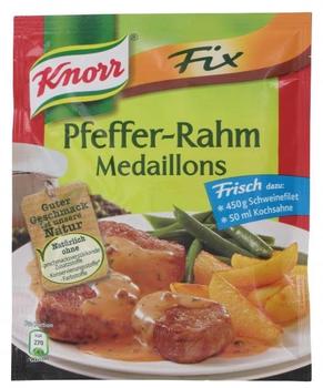 Knorr Fix für Pfeffer-Rahm Medaillons