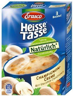 Erasco Heisse Tasse: Champignon-Creme (3x14g)