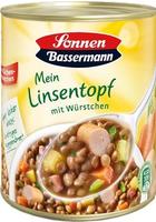 Sonnen Bassermann Linsen-Topf , 3er Pack (3 x 800 g Dose)