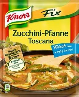 Knorr Fix für Zucchini-Pfanne Toscana