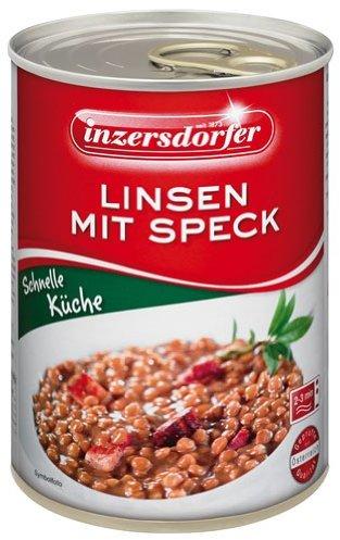 Inzersdorfer Linsen mit Speck (400 g)