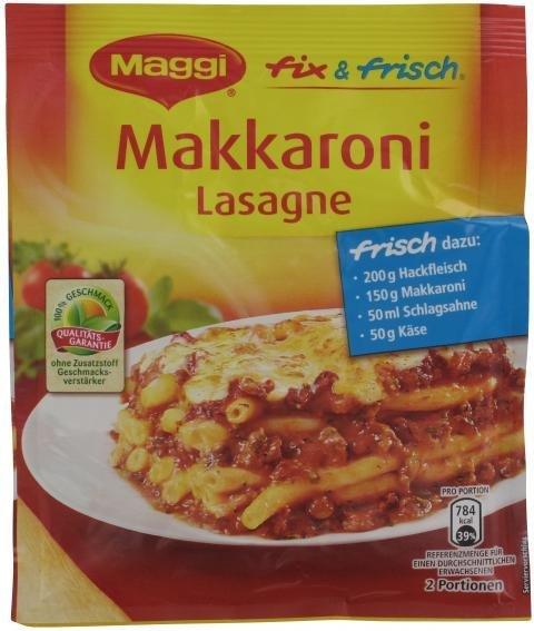 Maggi Appliances fix & frisch: Makkaroni Lasagne