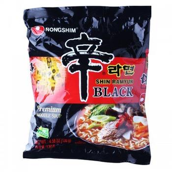 Nong Shim Instant Nudelsuppe Shin Ramyun Black (130g)