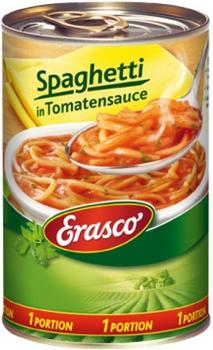 Erasco Pasta: Spaghetti in Tomatensauce (400 g)