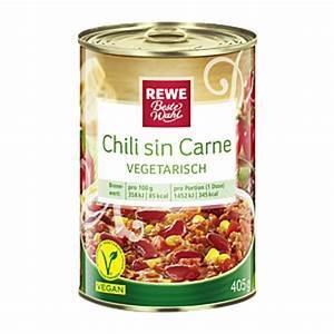Rewe Beste Wahl Chili Sin Carne 405g