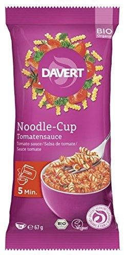 Davert Noodle-Cup Tomatensauce Instant 67g