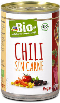 Dm Bio Chili Sin Carne 400g