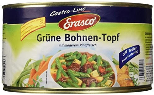 Erasco Grüne Bohnen-Topfx 4.5 kg