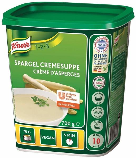Knorr Spargel Cremesuppe intensiver Spargelgeschmack Großpackung 700g