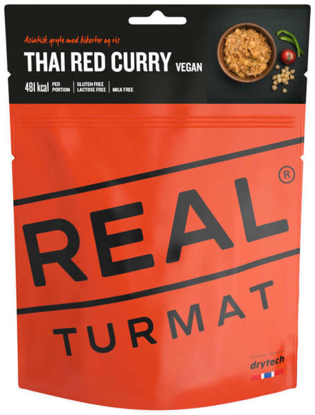 Real Turmat Vegan Thai Red Curry with Rice (113g)
