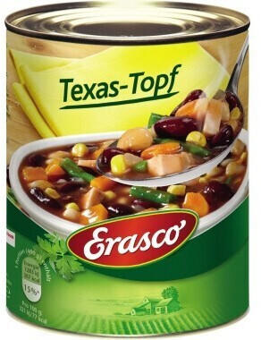 Erasco Texas-Topf (6x800ml)