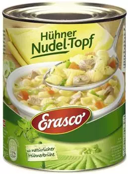 Erasco Hühner-Nudel-Topf (6x800g) Erasco Hühner-Nudel-Topf (6x800g)