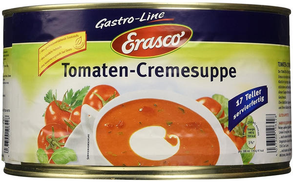 Erasco Tomaten Cremesuppe mit Tomatenstückchen und Sahne 4300ml