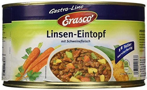 Erasco Linsen-Eintopf mit Schweinefleisch (1 x 4.6 kg)