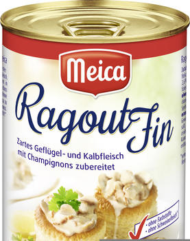 Meica Ragout Fin zartes Geflügel und Kalbfleisch mit Champignon 400g