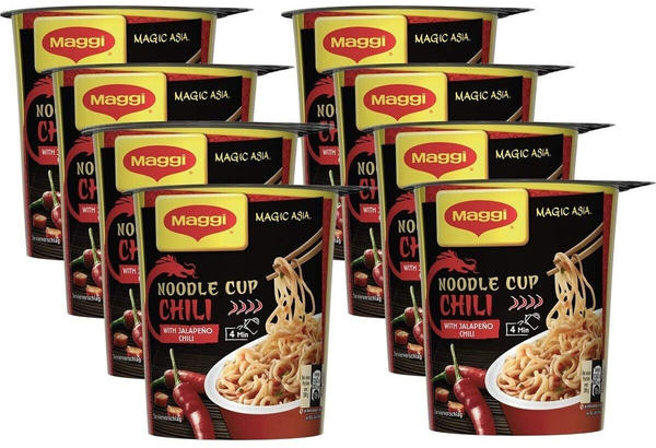 Maggi Magic Asia Noodle Cup Chili (8x63g)