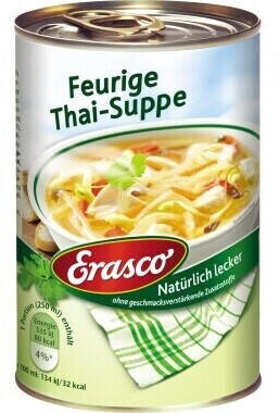 Erasco Feurige Thai-Suppe (6x390ml)