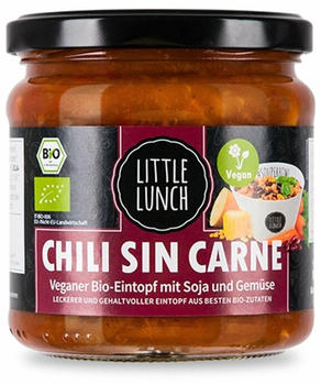 Little Lunch Chili sin Carne Bio-Eintopf mit Soja und Gemüse (350ml)