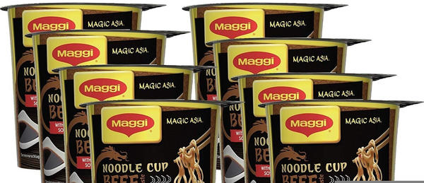 Maggi Magic Asia Noodle Cup Beef (8x63g)