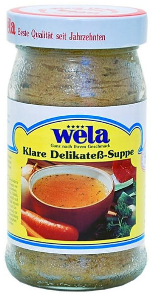 Wela Klare Delikateß-Suppe Classic pastös für 27,5l Brühe (1/2 Glas)