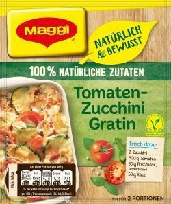 Maggi GmbH Natürlich & Bewusst Tomaten-Zucchini Gratin (33g)